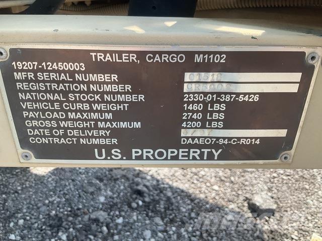  Raytheon M1102 Λοιπές ρυμούλκες