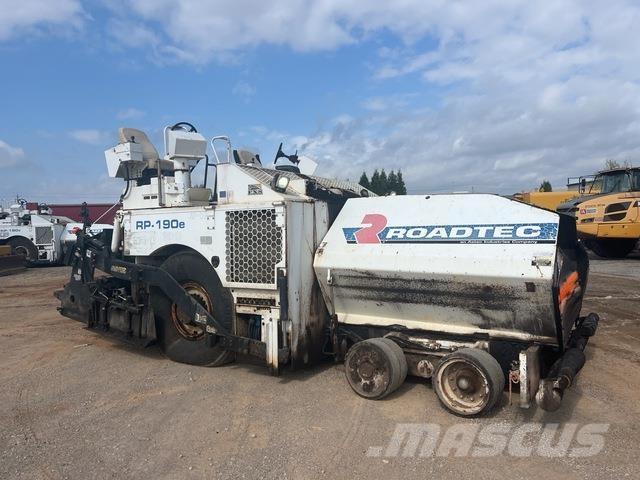 Roadtec RP190E Επίστρωση ασφάλτου