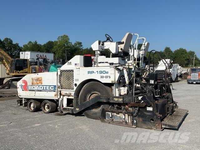 Roadtec RP190E Επίστρωση ασφάλτου