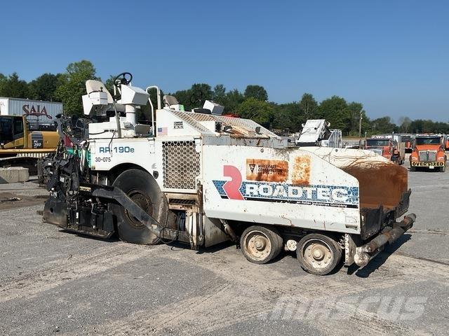 Roadtec RP190E Επίστρωση ασφάλτου