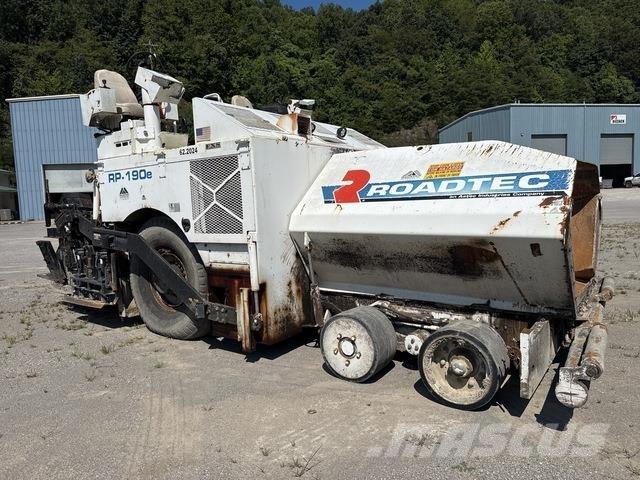 Roadtec RP190E Επίστρωση ασφάλτου