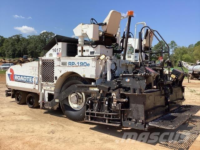 Roadtec RP190E Επίστρωση ασφάλτου
