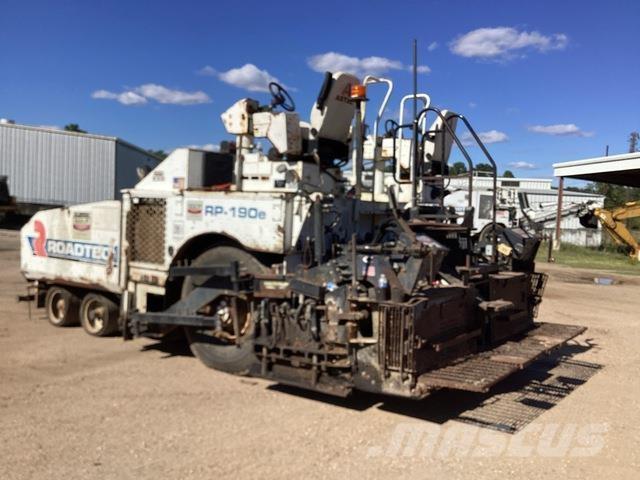 Roadtec RP190E Επίστρωση ασφάλτου
