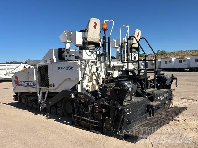 Roadtec RP195E Επίστρωση ασφάλτου