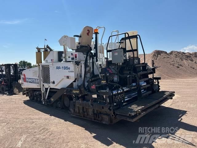 Roadtec RP195E Επίστρωση ασφάλτου