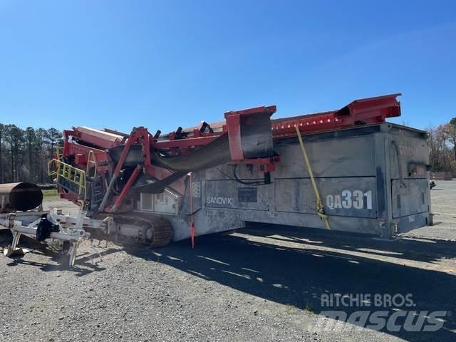 Sandvik QA331 Μηχανές κοσκινίσματος