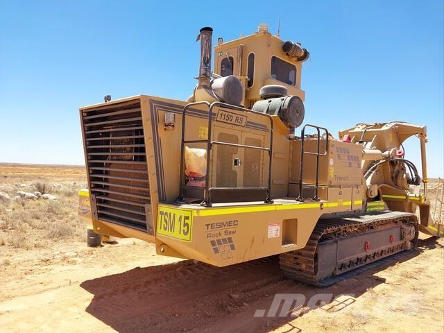 Tesmec 1150 RS Πριόνια βράχων και σκυροδέματος