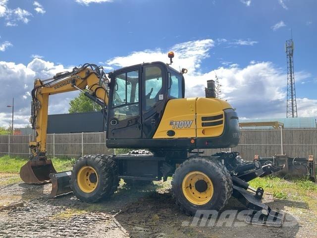 Yanmar B110W Εκσκαφείς με τροχούς - λάστιχα