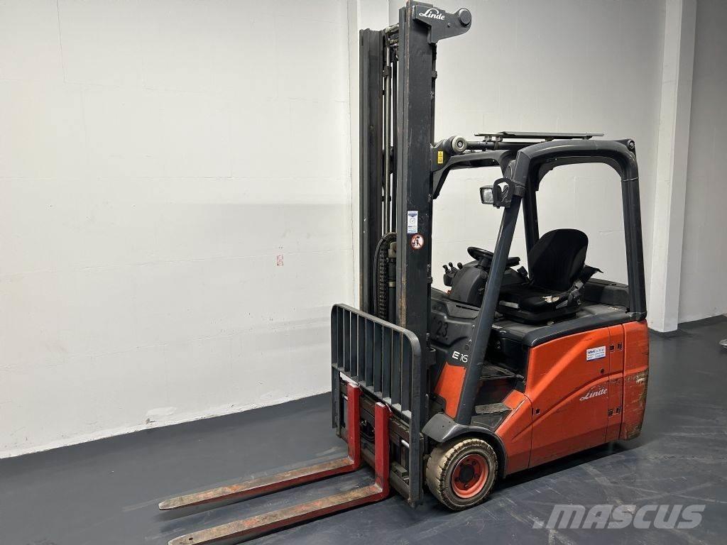 Linde E16H-01 Ηλεκτρικά περονοφόρα ανυψωτικά κλαρκ