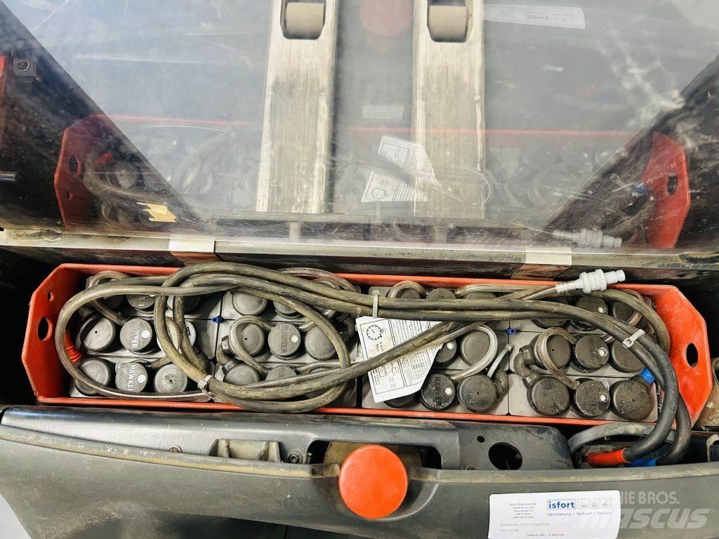 Linde L10B Παλετοφόρα πεζού χειριστή με ιστό