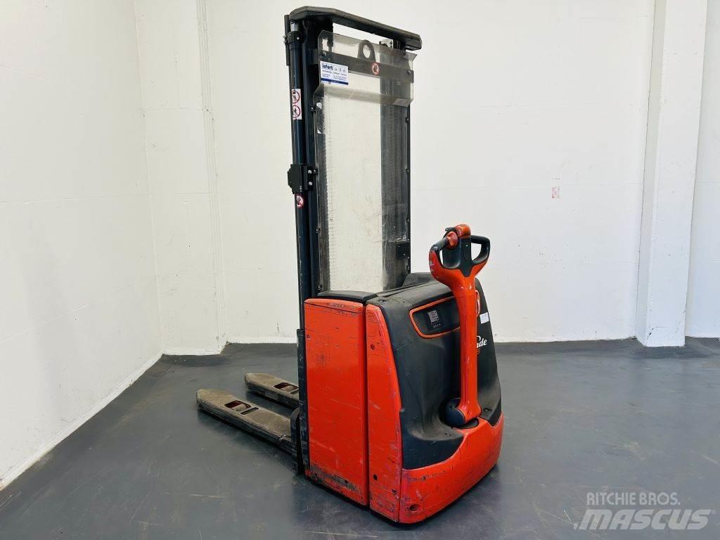 Linde L16 Παλετοφόρα πεζού χειριστή με ιστό