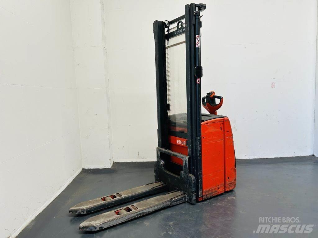 Linde L16 Παλετοφόρα πεζού χειριστή με ιστό