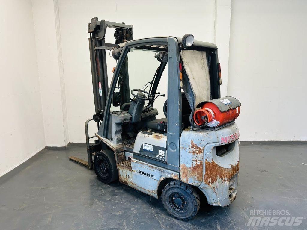 Nissan PD01A18PQ Περονοφόρα ανυψωτικά κλαρκ με φυσικό αέριο LPG
