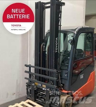 Toyota 8FBE16T Ηλεκτρικά περονοφόρα ανυψωτικά κλαρκ
