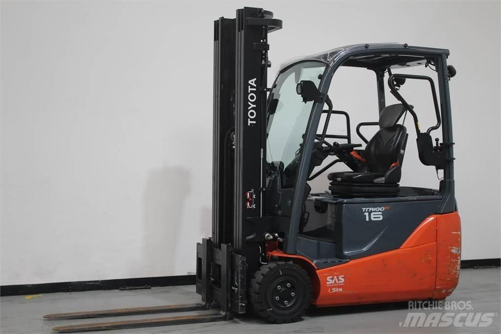 Toyota 8FBE16T Ηλεκτρικά περονοφόρα ανυψωτικά κλαρκ