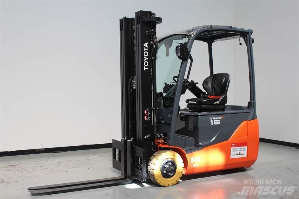 Toyota 8FBE16T Ηλεκτρικά περονοφόρα ανυψωτικά κλαρκ
