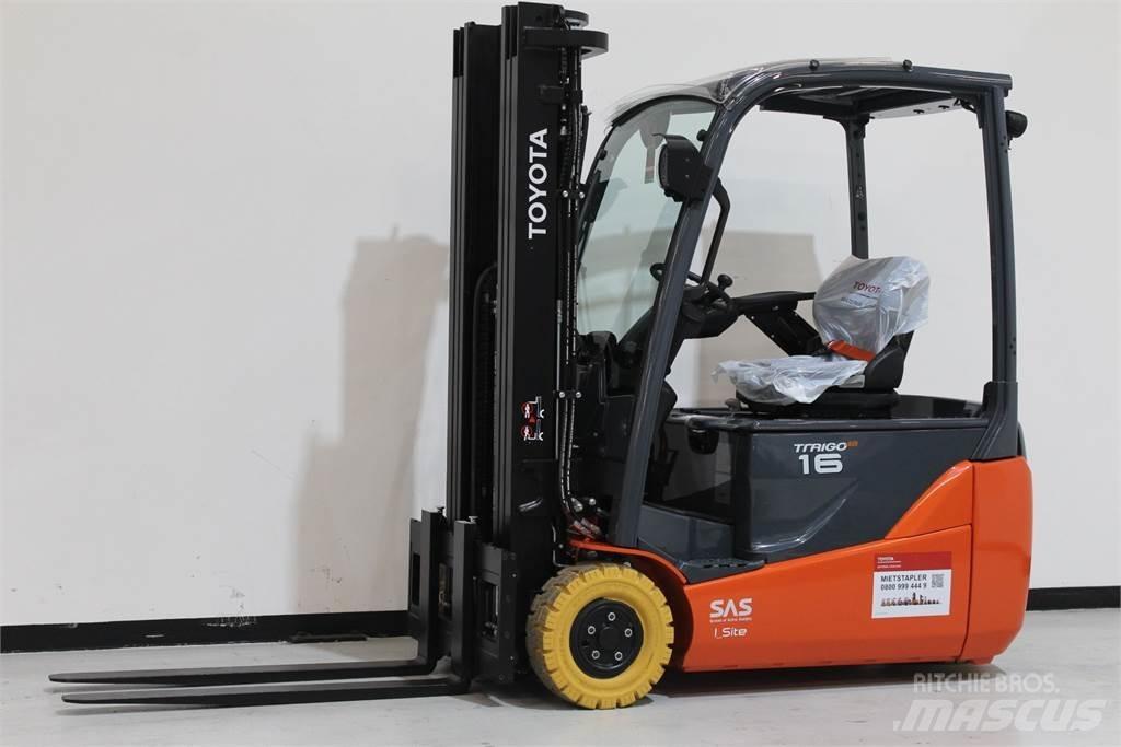 Toyota 8FBE16T Ηλεκτρικά περονοφόρα ανυψωτικά κλαρκ
