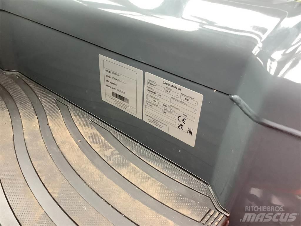 Toyota 9FBMK30T Ηλεκτρικά περονοφόρα ανυψωτικά κλαρκ
