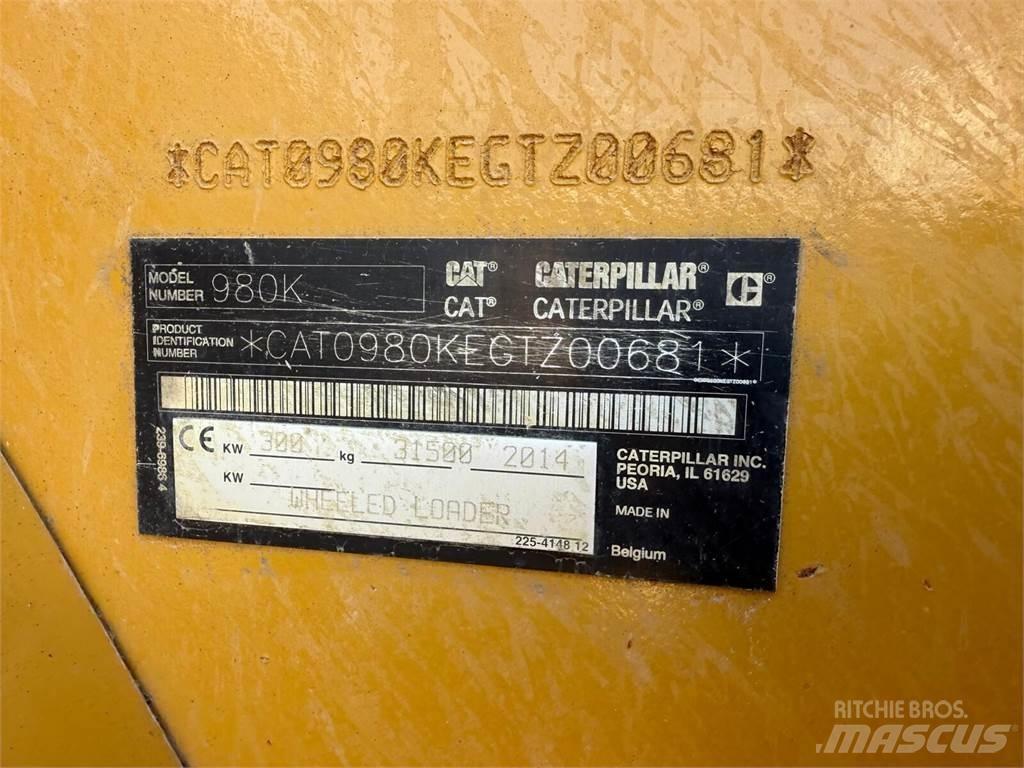 CAT 980K Φορτωτές με λάστιχα (Τροχοφόροι)