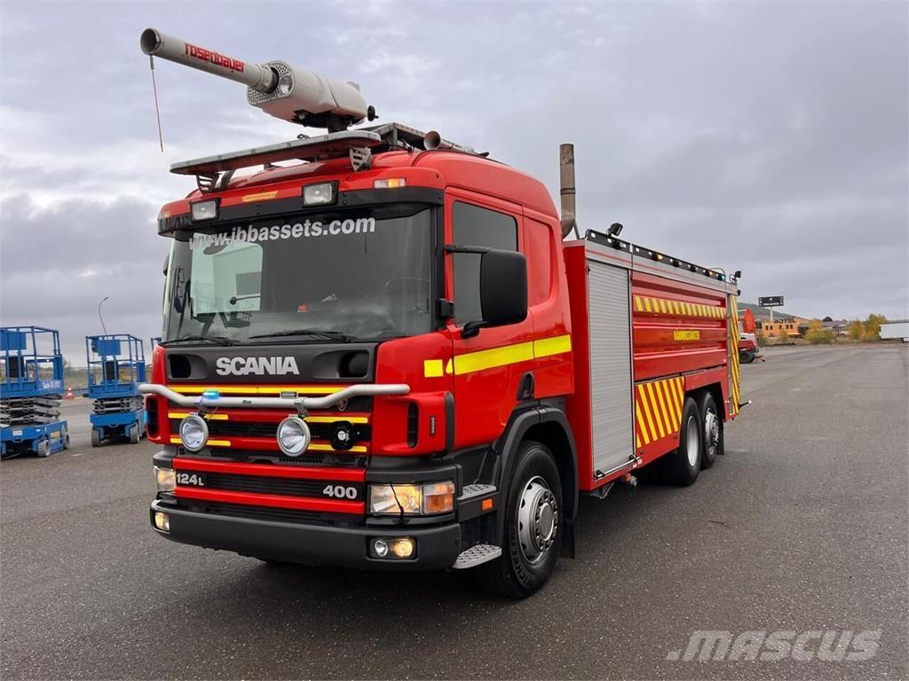 Scania 124L Πυροσβεστικά οχήματα