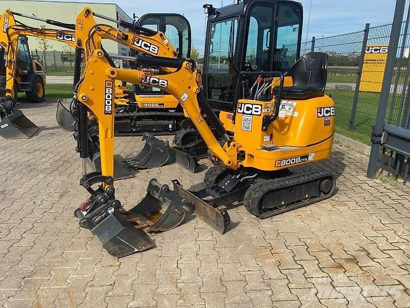 JCB 8008 Εκσκαφείς με ερπύστριες