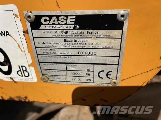 CASE CX130 Εκσκαφείς με ερπύστριες