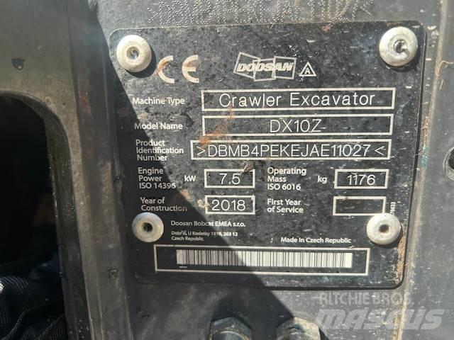 Doosan DX10Z Μίνι εκσκαφείς 7t - 12t