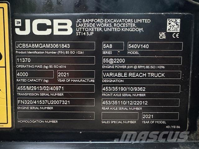 JCB 540-140 Τηλεσκοπικοί ανυψωτές