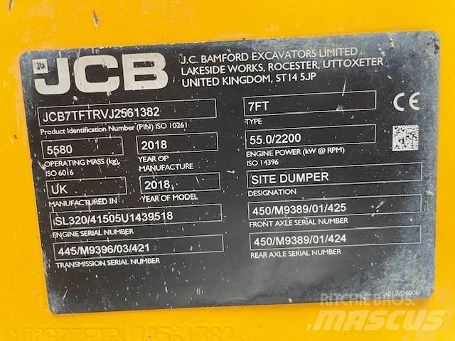 JCB 7T-1 Dumpers εργοταξίου