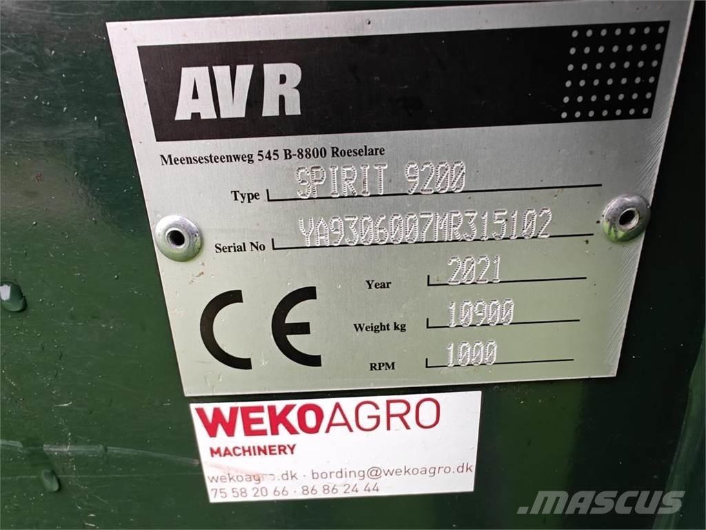 AVR SPIRIT 9200 Πατατοεξαγωγέας