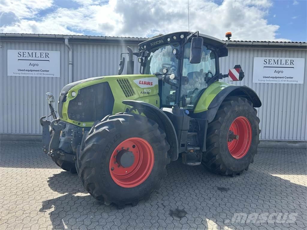CLAAS AXION 870 Τρακτέρ
