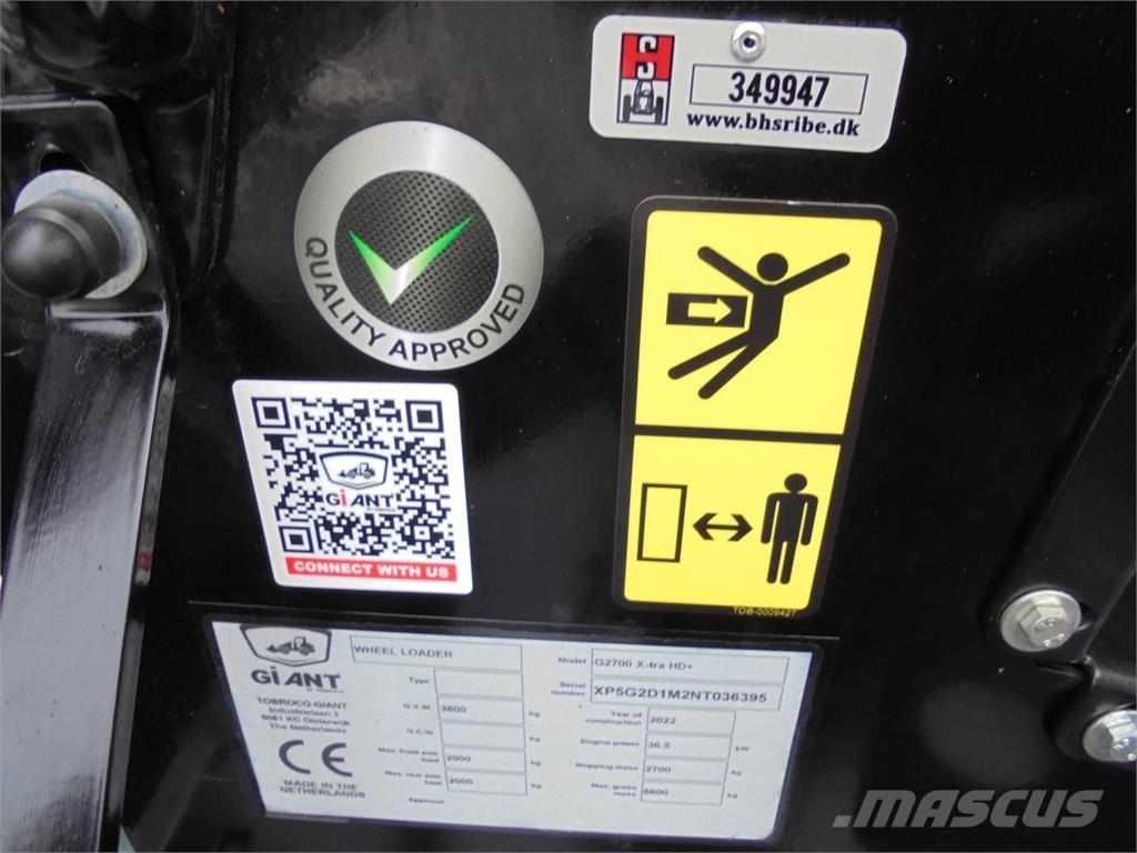 GiANT G2700XHDP Μίνι φορτωτές