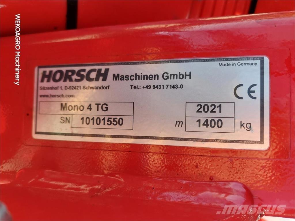 Horsch Mono 4 TG Υπεδάφια άροτρα