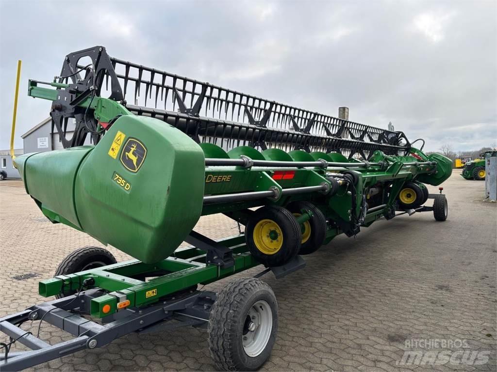 John Deere 735D Κεφαλές θεριζοαλωνιστικών μηχανών