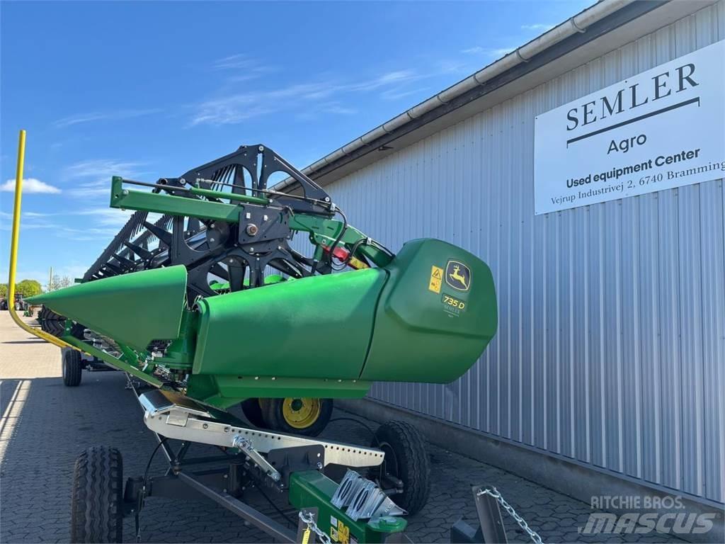 John Deere 735D Κεφαλές θεριζοαλωνιστικών μηχανών