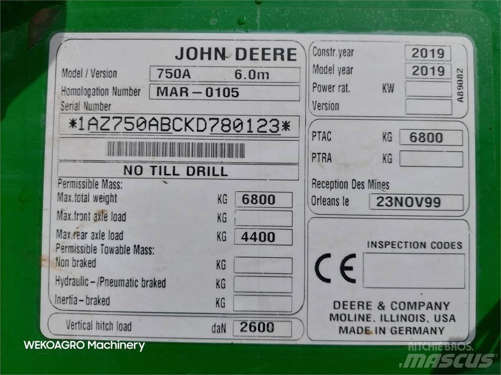 John Deere 750 A Σπορείς