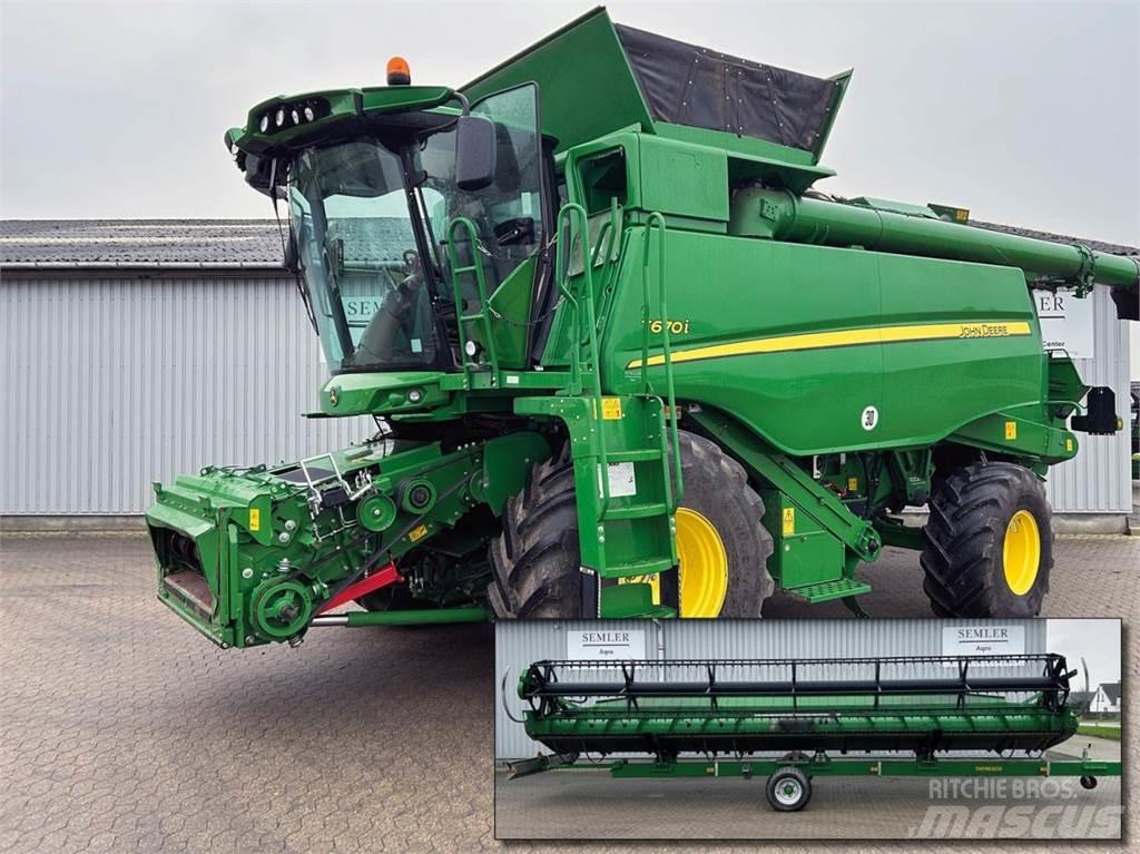 John Deere T670 Θεριζοαλωνιστικές μηχανές