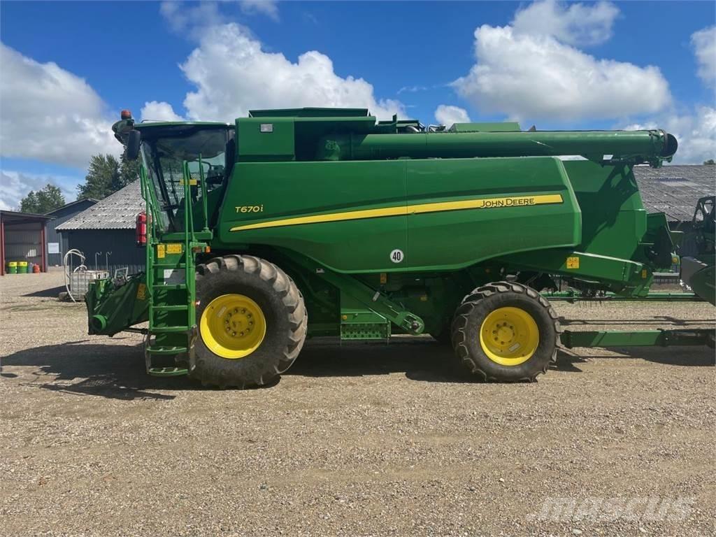 John Deere T670I Θεριζοαλωνιστικές μηχανές