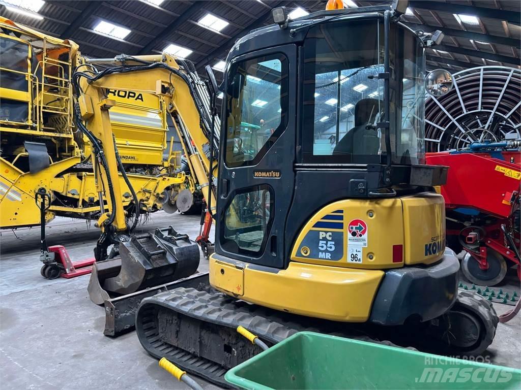 Komatsu PC 55 MR Εκσκαφείς με ερπύστριες