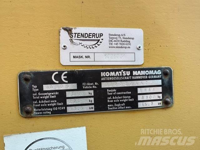 Komatsu WA90 Φορτωτές με λάστιχα (Τροχοφόροι)