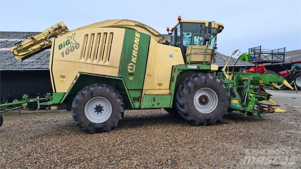 Krone BIG X 1000 Ενσιρωκοπτικές μηχανές
