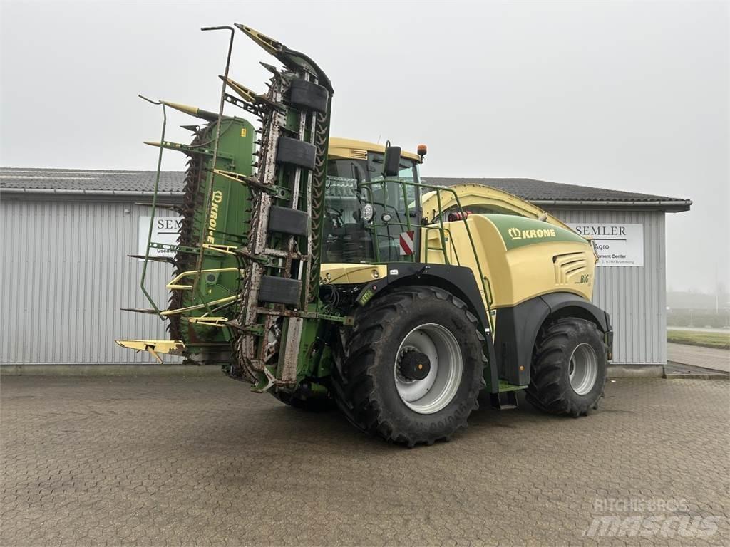 Krone BIG X630 Ενσιρωκοπτικές μηχανές