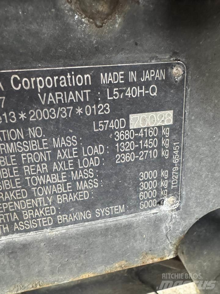 Kubota 5740 Τρακτέρ μικρών διαστάσεων