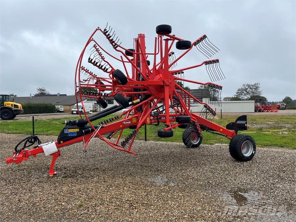 Kuhn GA9531 + Τσουγκράνες και χορτοξηραντικές μηχανές