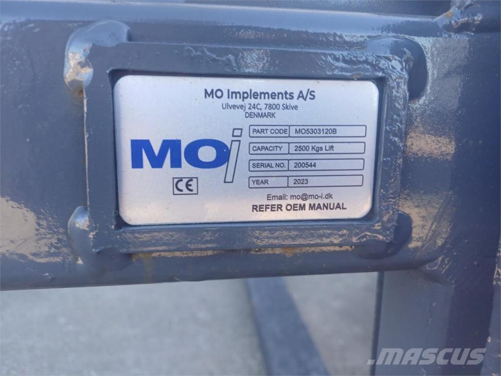 MO PALLEGAFFELSÆT Εμπρόσθιοι φορτωτές και σκαπτικά