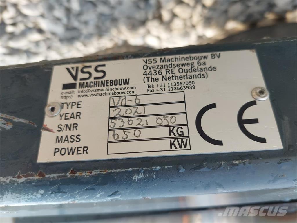  VSS Cappon VD 600 Κύλινδροι