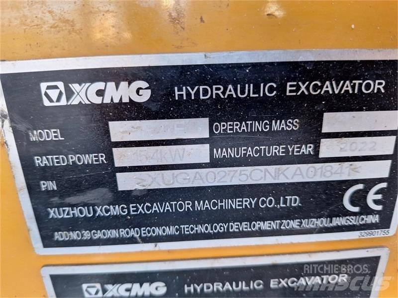 XCMG Xe27e Εκσκαφάκι (διαβολάκι) < 7t