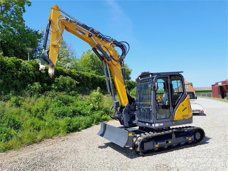 XCMG xe80e Εκσκαφείς με ερπύστριες
