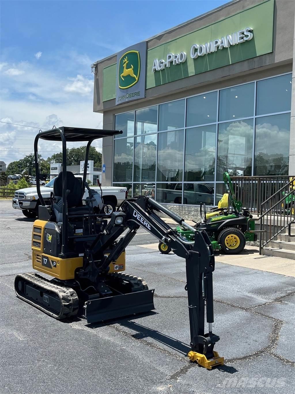 John Deere 17 P Εκσκαφάκι (διαβολάκι) < 7t