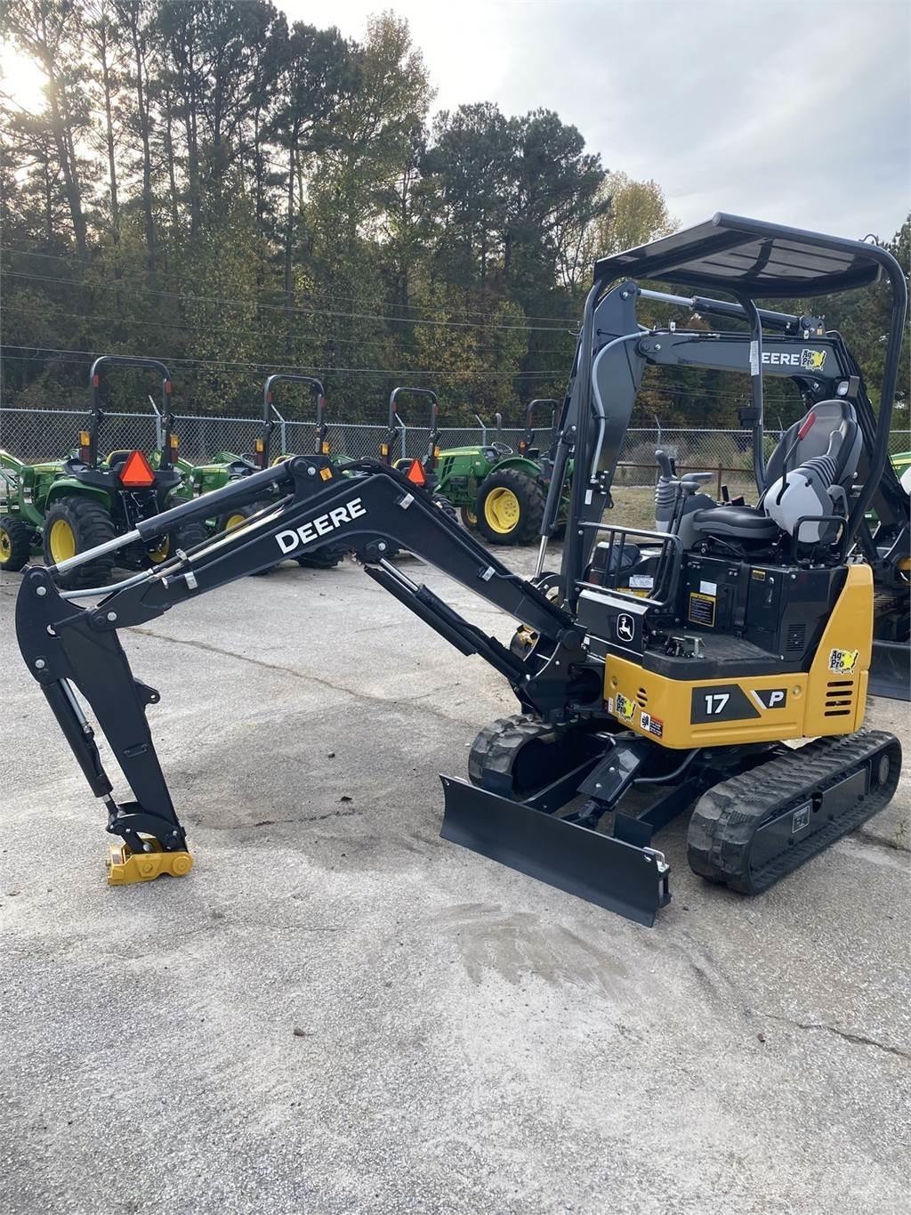 John Deere 17 P Εκσκαφάκι (διαβολάκι) < 7t